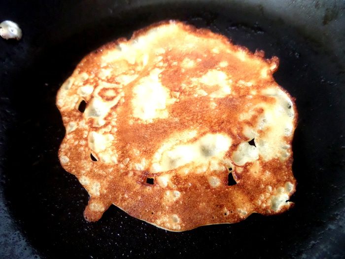 Французские блинчики (crepes) с красной рыбкой 