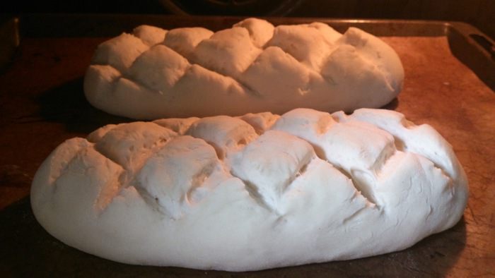 Заварной хлеб с рисовой мукой