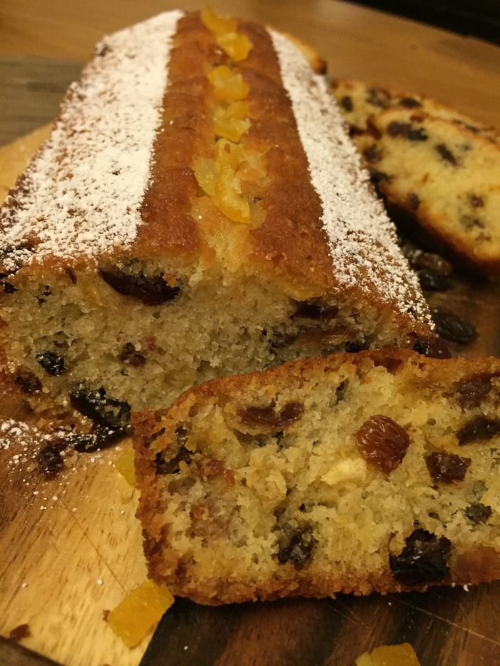 Идеальный фруктовый кекс с Лимочелло (Perfect Fruit Pound Cake with Limoncello)