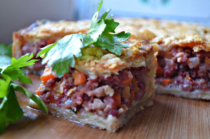 Мясной пирог &amp;quot;Веселый барашек&amp;quot;