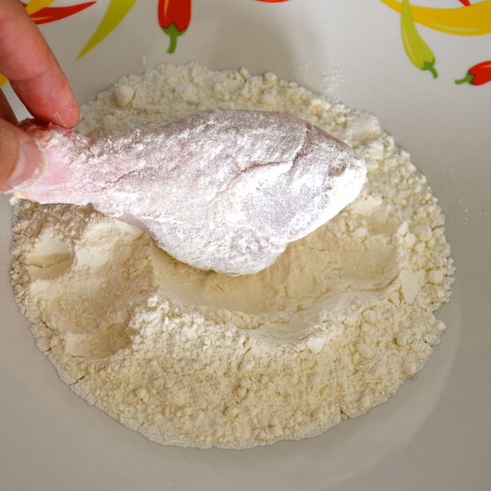 Курица, зажаренная по-южному