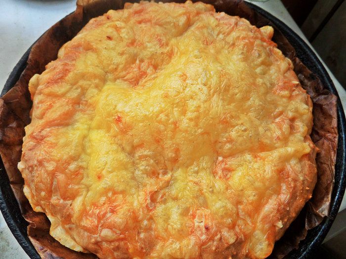 Сырная лепешка