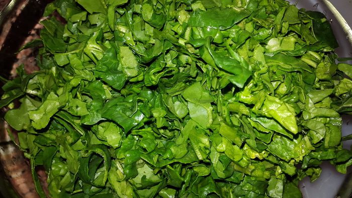 Зеленый микс с кускусом