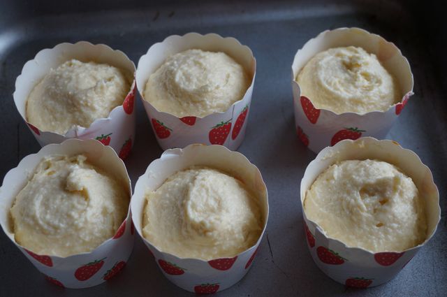 Творожные кексы со сгущенкой