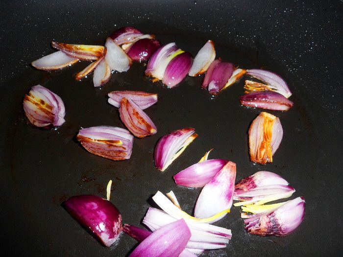 Пирог с лососем и моцареллой