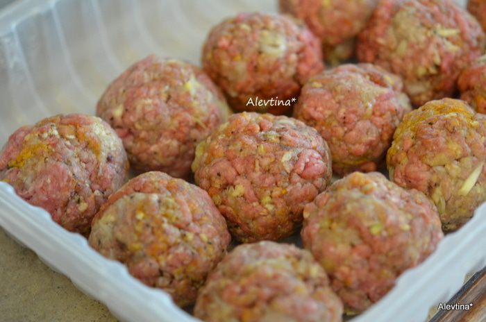 Фрикадельки по-мароккански из говядины 
