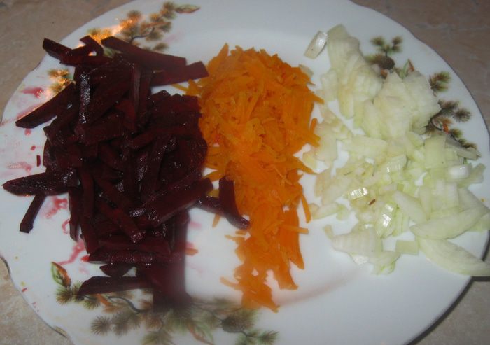 Борщ с грибами