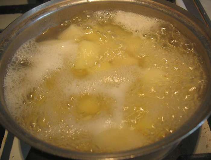 Заварные картофельные пирожки с начинкой