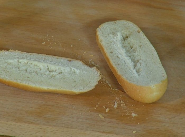 Хот-доги с зелеными овощами и горчичным майонезом 