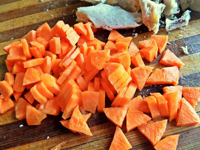 Картофельная запеканка с курицей