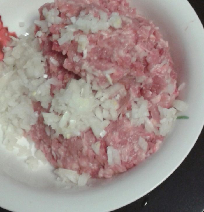 Паровые фрикадельки с рисом