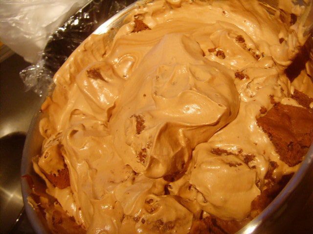 Великолепный дуэт: брауни и шоколадный парфе