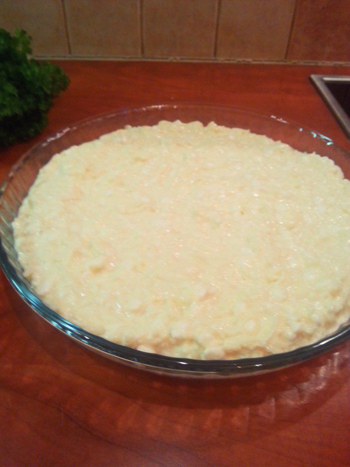 Сырный пирог 