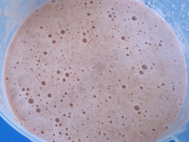 Суфле из слив со сгущенным молоком