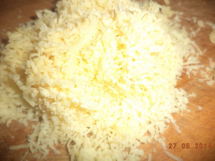 Багет с кабачково-сырной начинкой