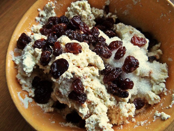 Вареники из полезного теста