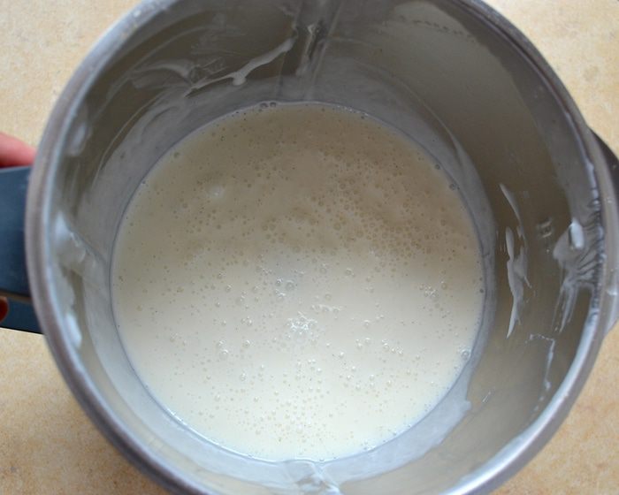 Ванильное мороженое со сливочным сыром и мёдом