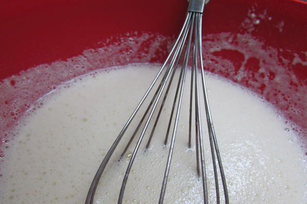 Сырные блины с зеленью