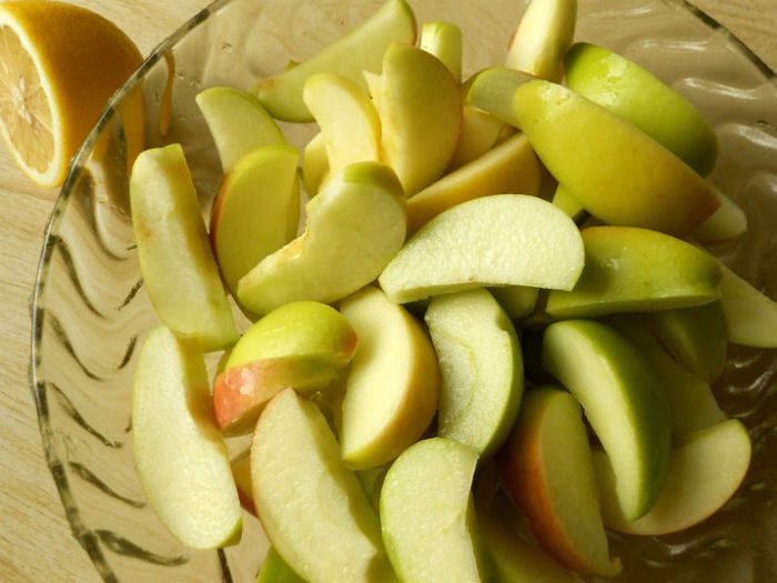 Хрустящий тыквенный пирог с яблоками