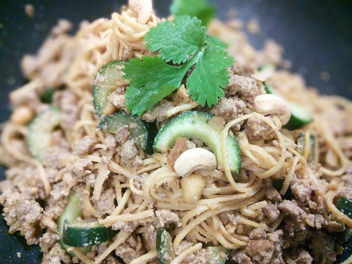 Китайская лапша по-сычуаньски