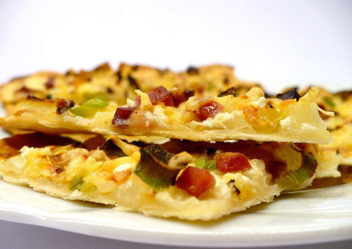 Эльзасский фламмкухен