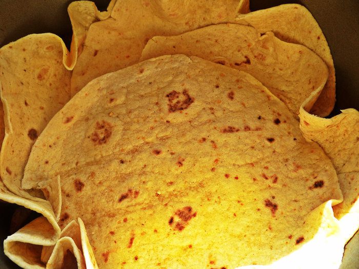 Булгур с сердечками в съедобной тарелке