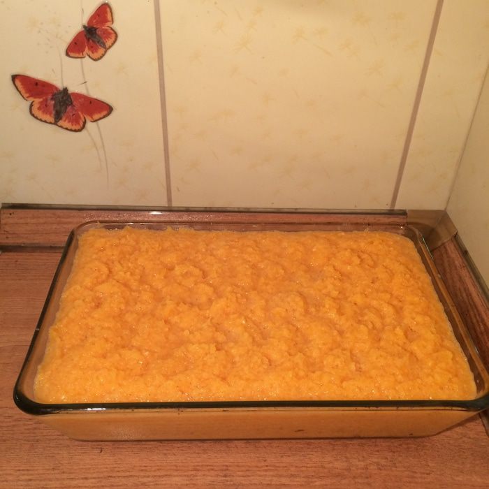 Запеканка из тыквы