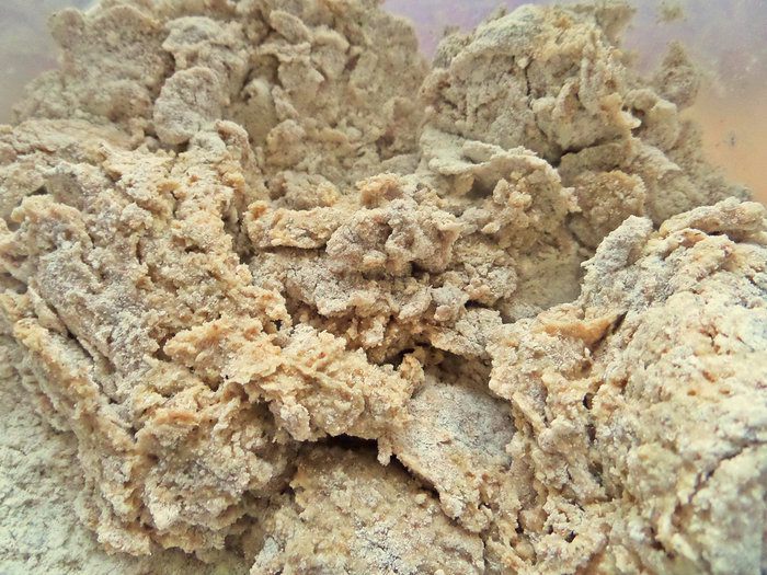 Булочки яблочные из полезной муки