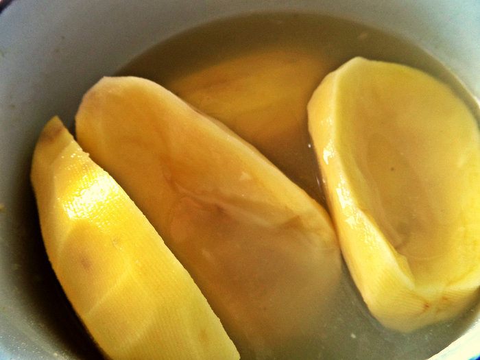 Закуска в картофельных лодочках