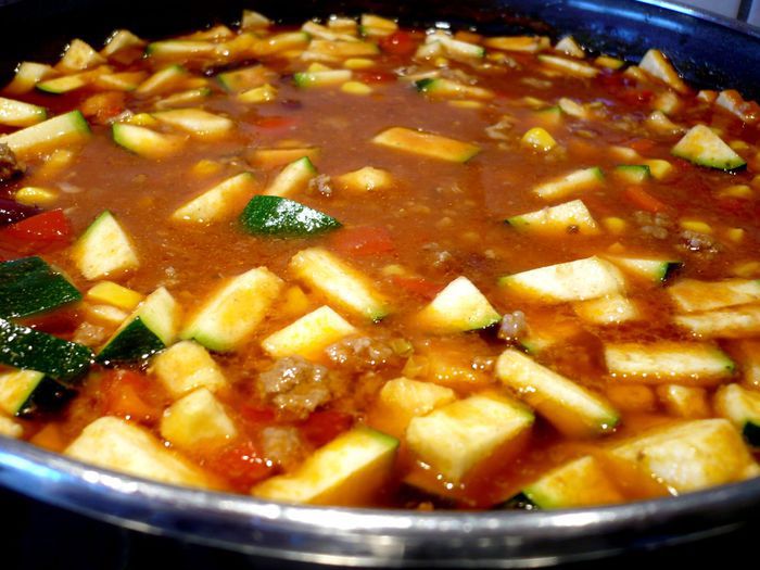 Чили кон карне по-баварски