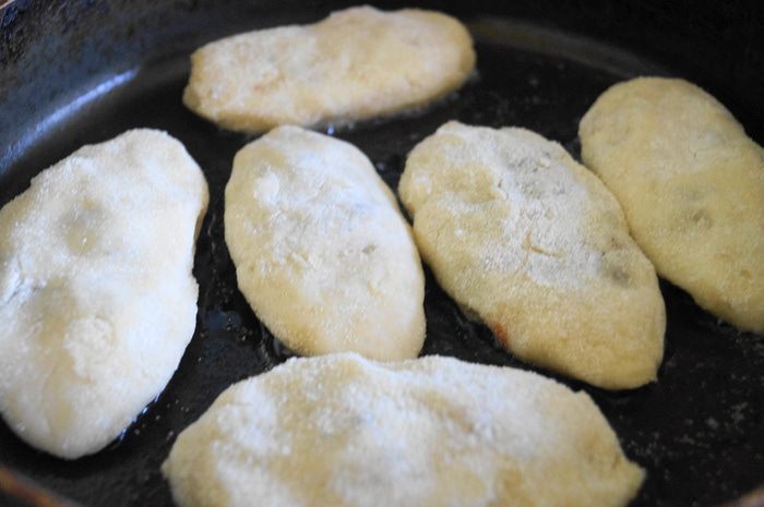 Картофельные зразы с острой мясной начинкой