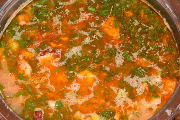 Бограч (венгерский гуляш по-закарпатски)