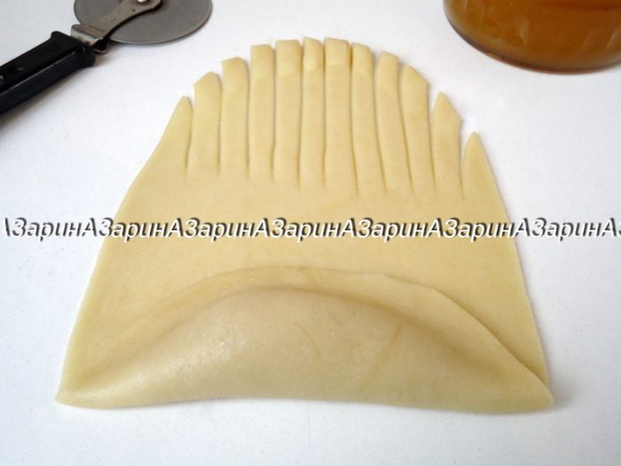 Рогалики с яблочным повидлом