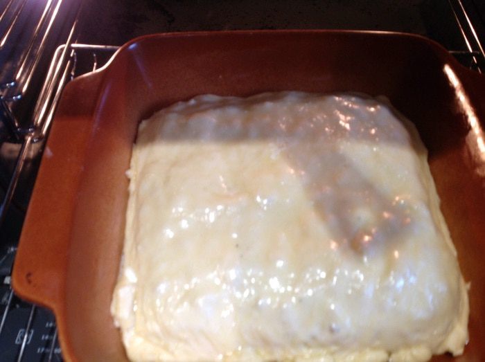 Пирог с индейкой и лисичками