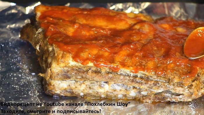 Свиные ребра в соусе Барбекю