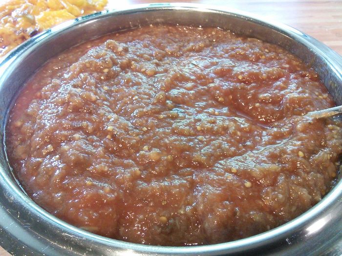 Мусс из баклажанов