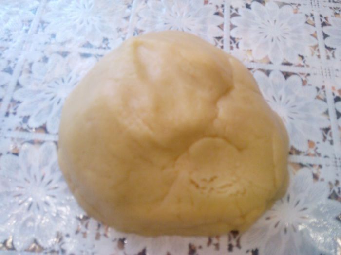 Новогодний песочный пирог