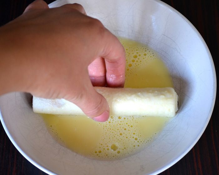 Хлебные трубочки с орехово-шоколадной начинкой