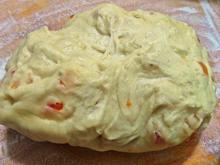 Пасхальная коса с цукатами