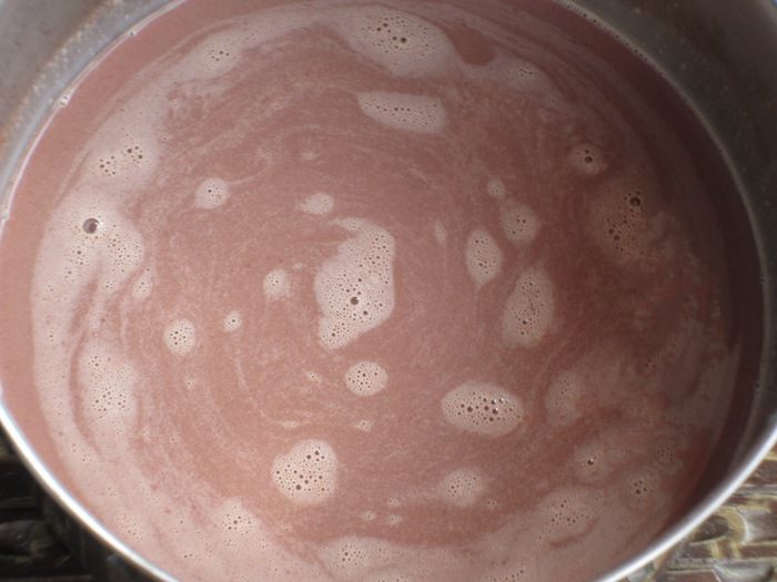 Шоколадное мороженое