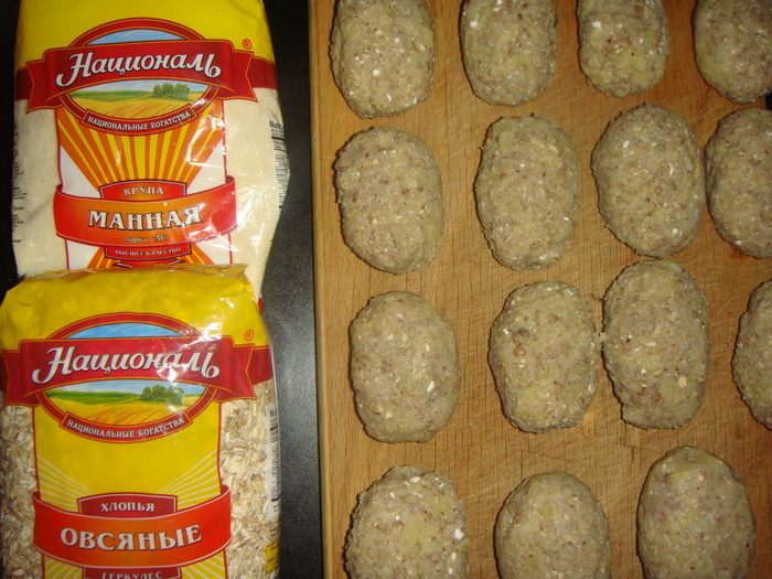 Постные котлеты из гречки и картофеля