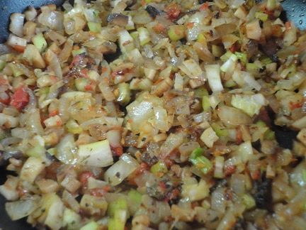 Омлет с грибами (духовой)