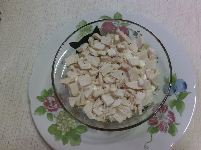 Салат &amp;quot;Орхидея&amp;quot; с морковкой по-корейски