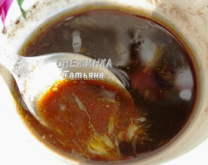 Салат с курицей, апельсином и карамелизированными орехами
