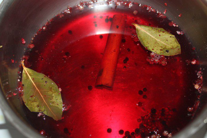 Утка в глинтвейн-маринаде