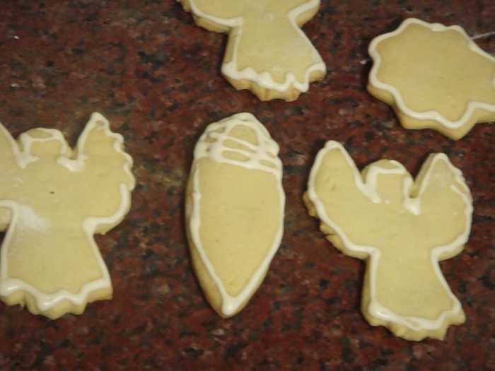 Ванильное рождественское печенье