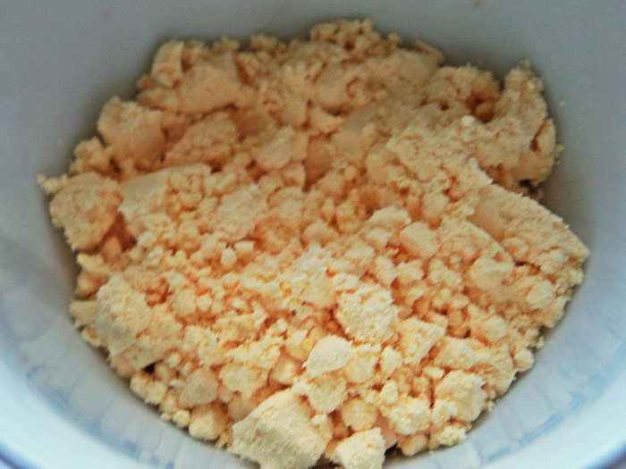 Кунжутное печенье на жареной муке