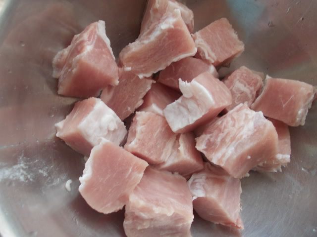 Свинина, тушенная с овощами