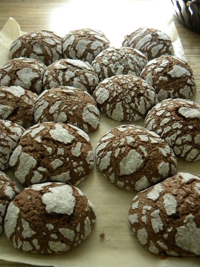 Печенье &amp;quot;Шоколадные трещинки&amp;quot;