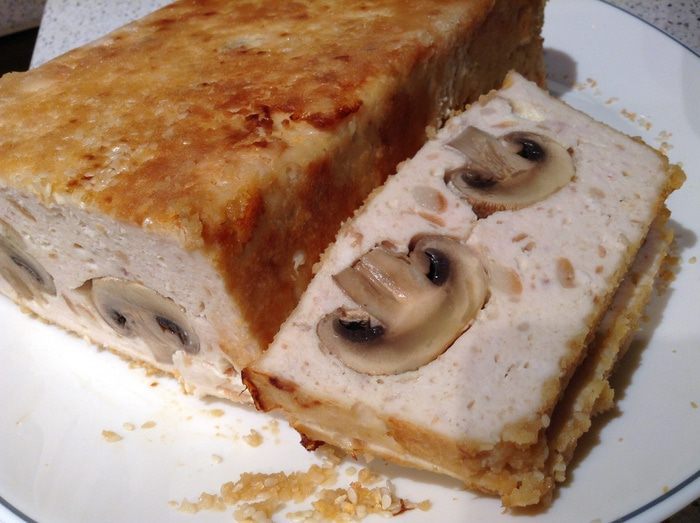 Террин куриный с грибами